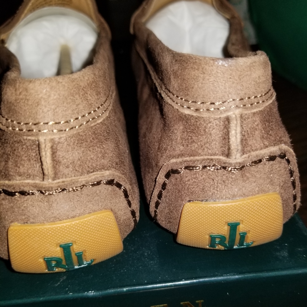 Ralph Lauren suede loafer